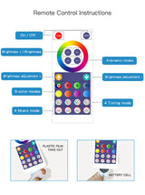 DS BS Smart APP RC Control LED RGB Floor Lamp with Music Sync