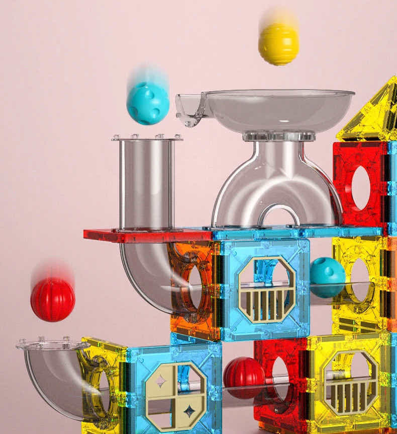 DS BS Magnetic Building Blocks Educational STEM Toys-56PCS