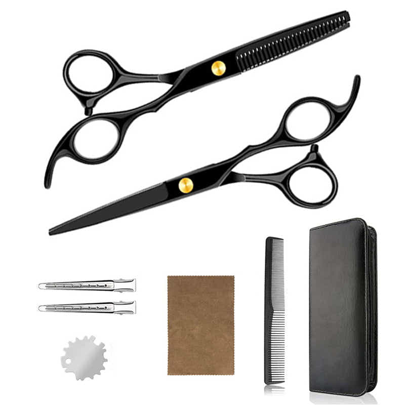 DS BS 8 Piece Hair Cutting and Thinning Scissors Set