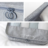 DS BS Travel Storage Luggage Organizer Pouch Set of 7-Blue