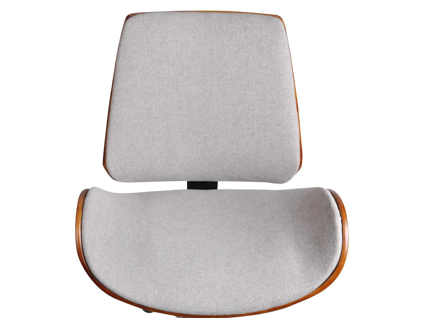 Bentwood Office Chair Fabric Grey