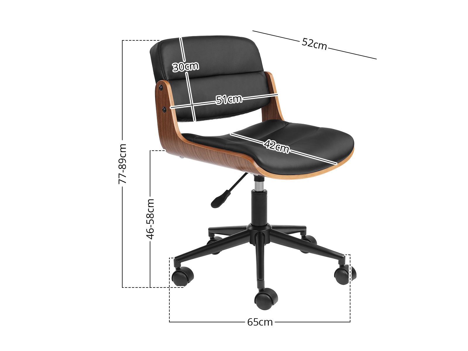 Rocket Wooden Executive Office Chair