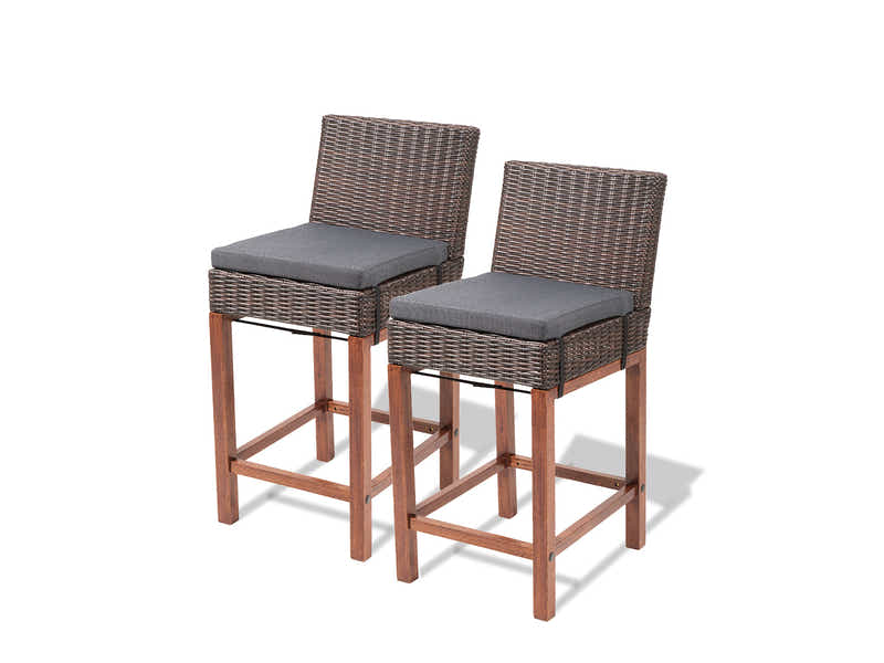 Cannes Outdoor Bar Chairs Aluminium frame