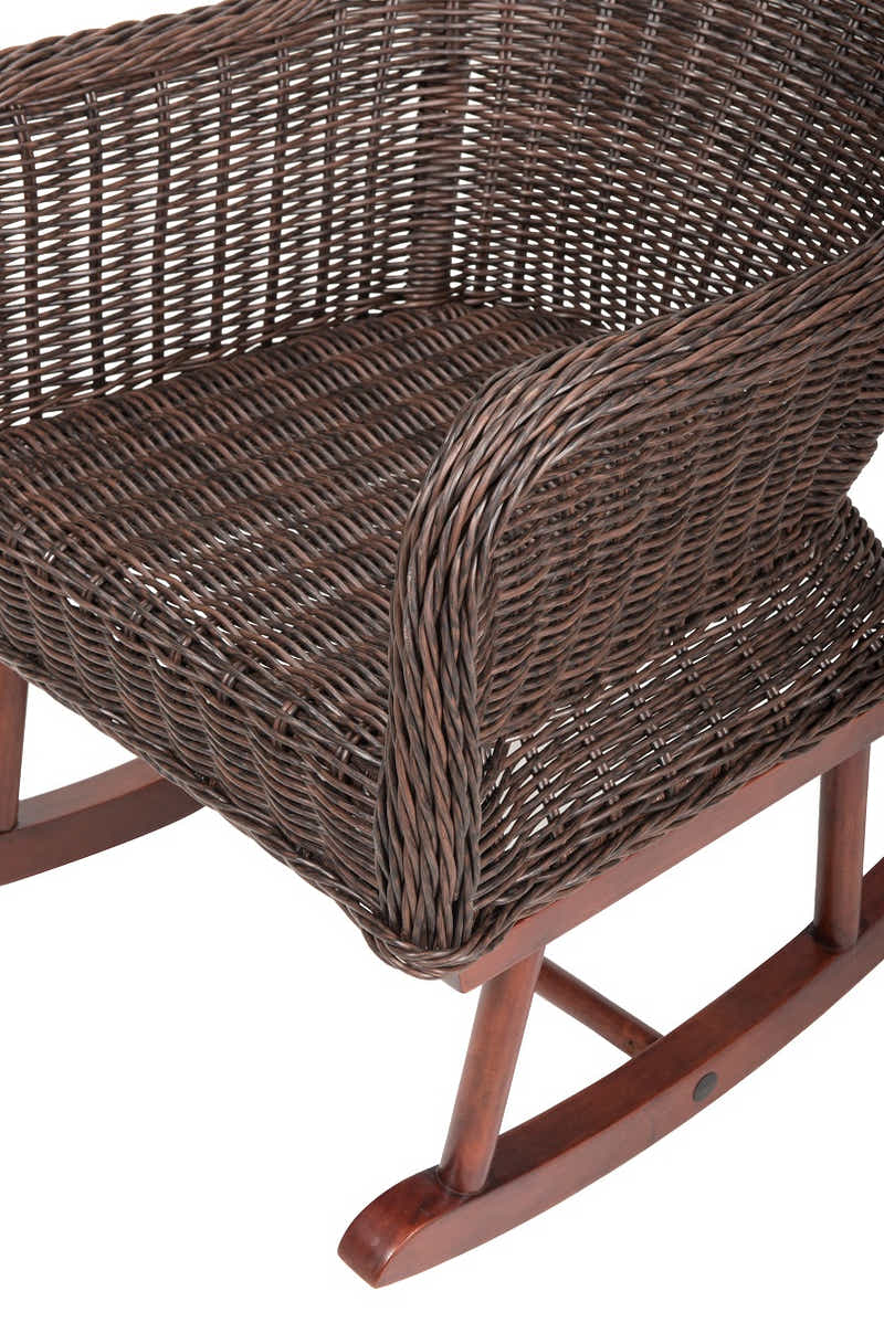 Cannes Rocking Chair with Foot Stool