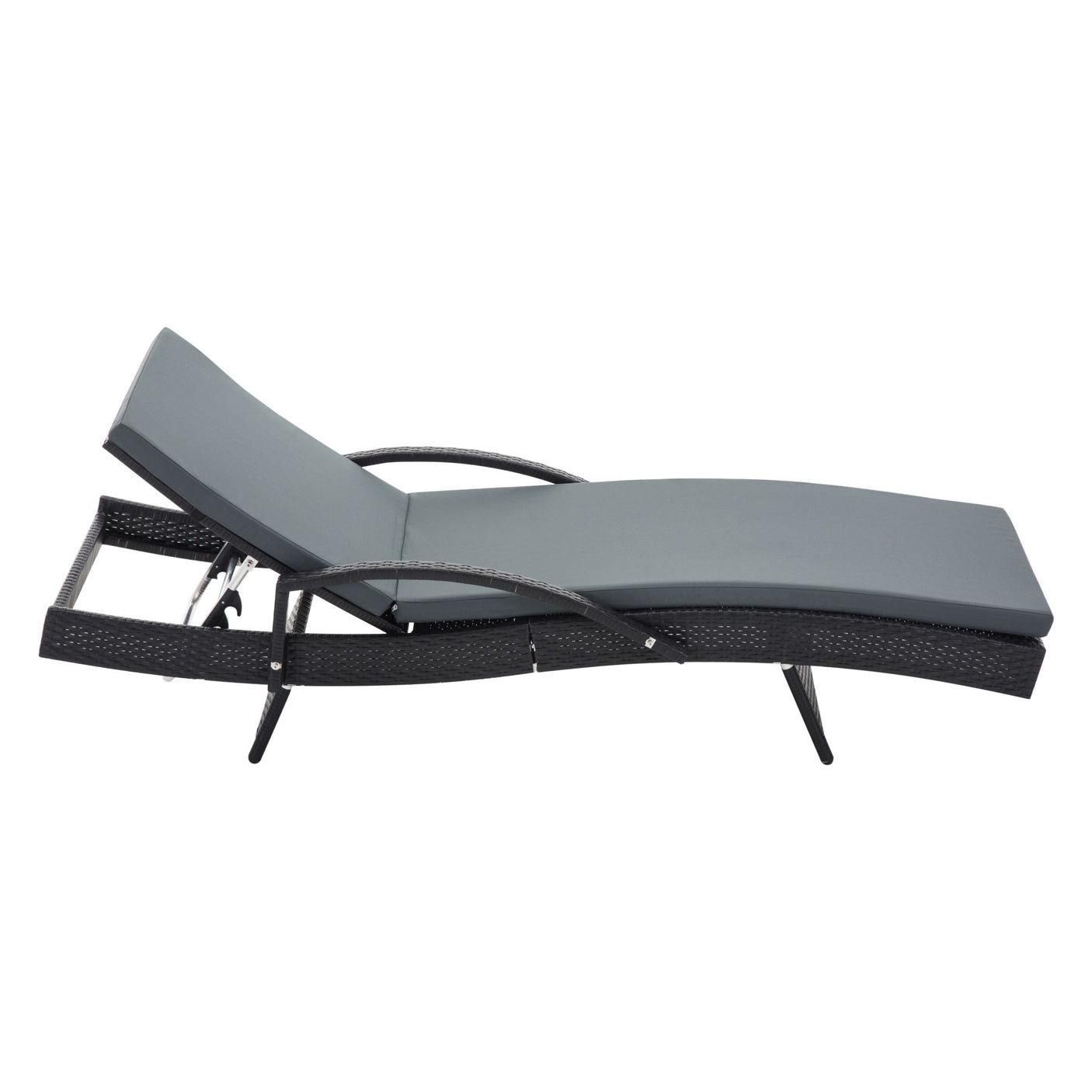 Sun Lounger with Armrest