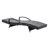 Sun Lounger with Armrest