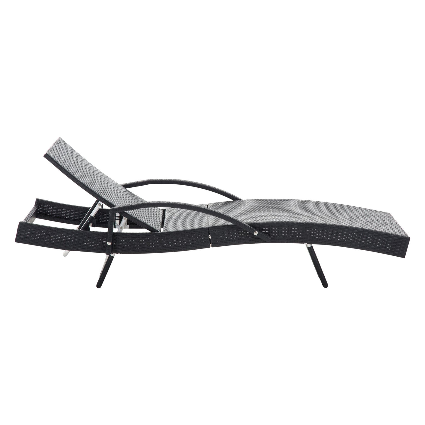 Sun Lounger with Armrest