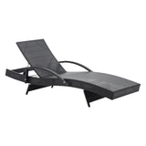 Sun Lounger with Armrest