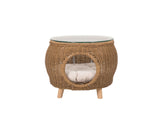 Naturlig Outdoor Side Table Aluminium frame