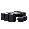 Genoa 11-Piece Aluminium Outdoor Dining Set