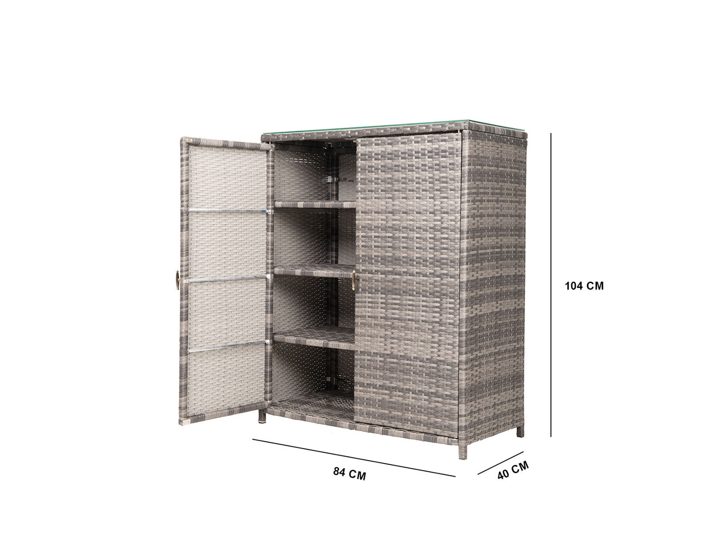 Vicenza Outdoor Storage Aluminium frame