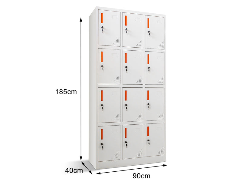 Locker 12 Doors NW