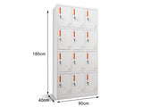 Locker 12 Doors NW