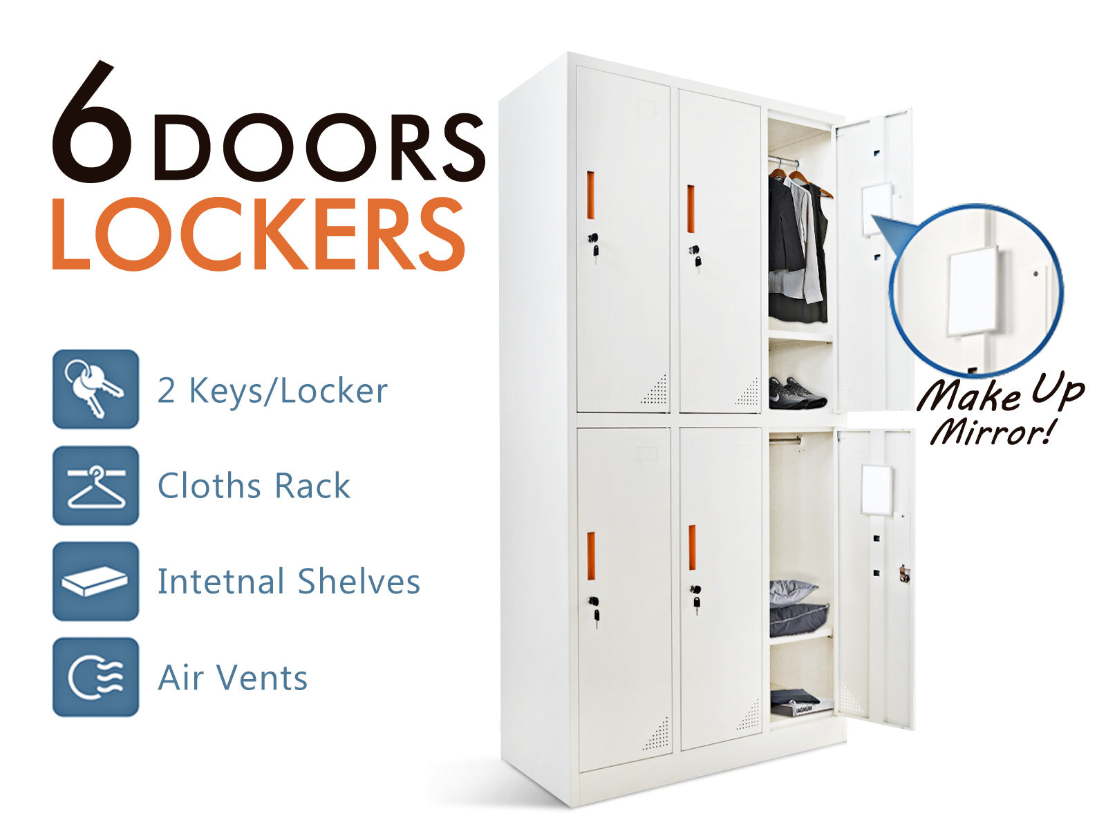 DS Locker 6 Doors NW