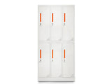 Locker 6 Doors NW