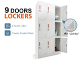 DS New 9-Door Locker - Beige