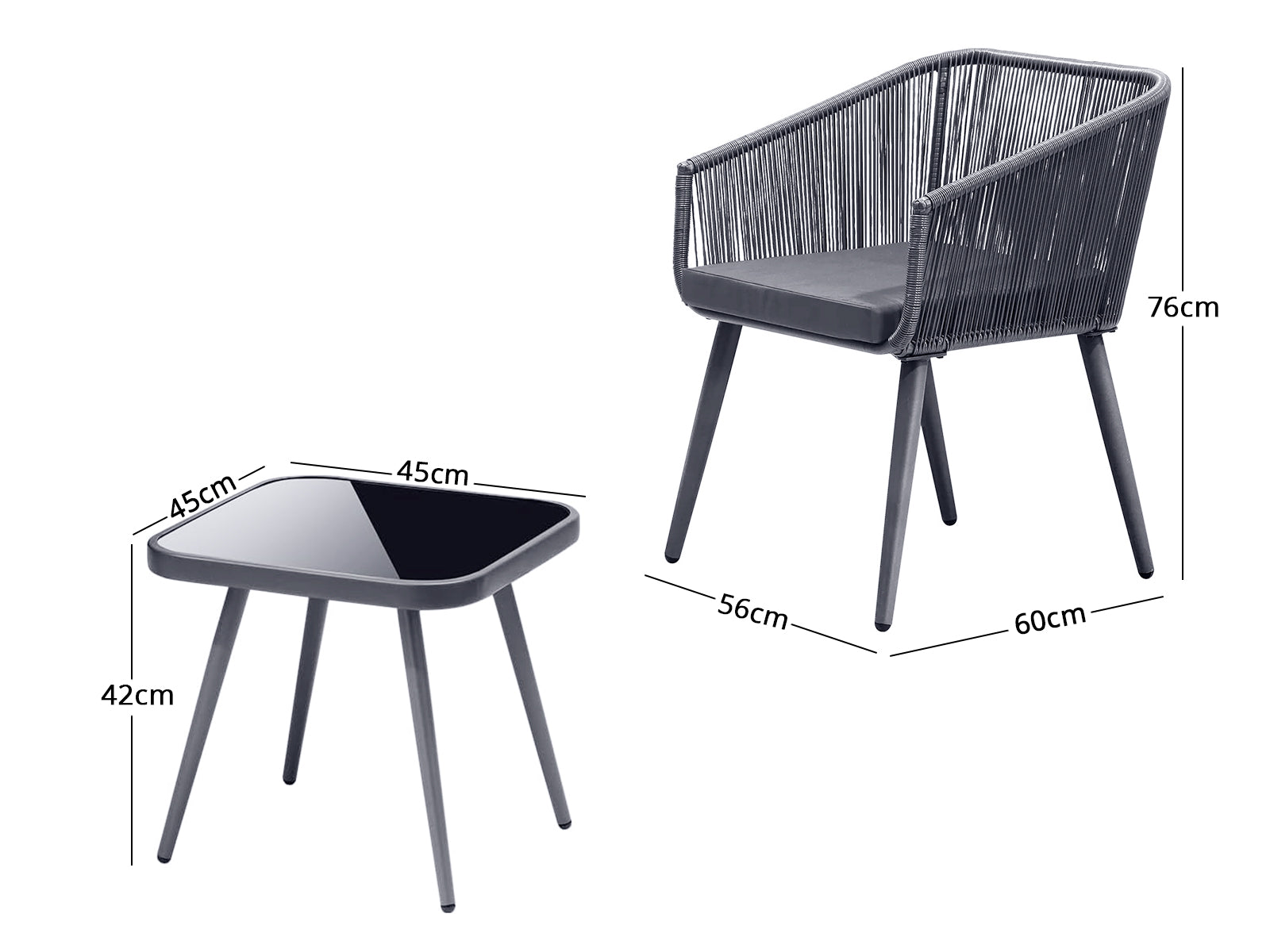 Tejp Outdoor Bistro Set
