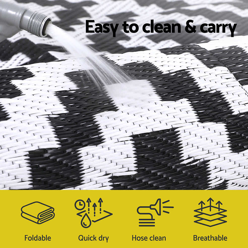 Outdoor Rugs 120x180cm Large Carpet Reversible Area Mat