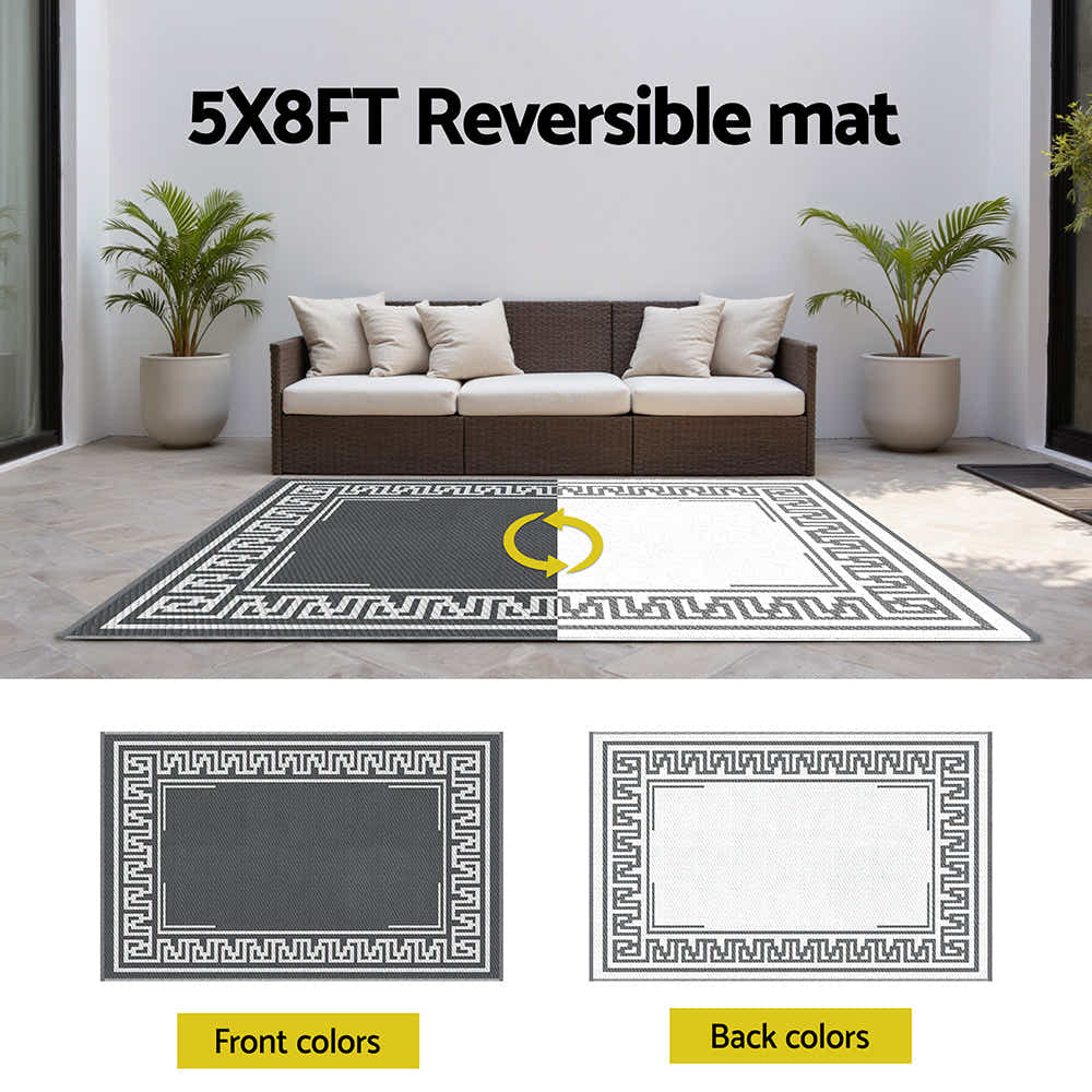 DS NA Gardeon Outdoor Rugs 152x244cm Large Carpet Reversible Area Mat
