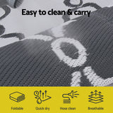 DS NA Gardeon Outdoor Rugs 152x244cm Large Carpet Reversible Area