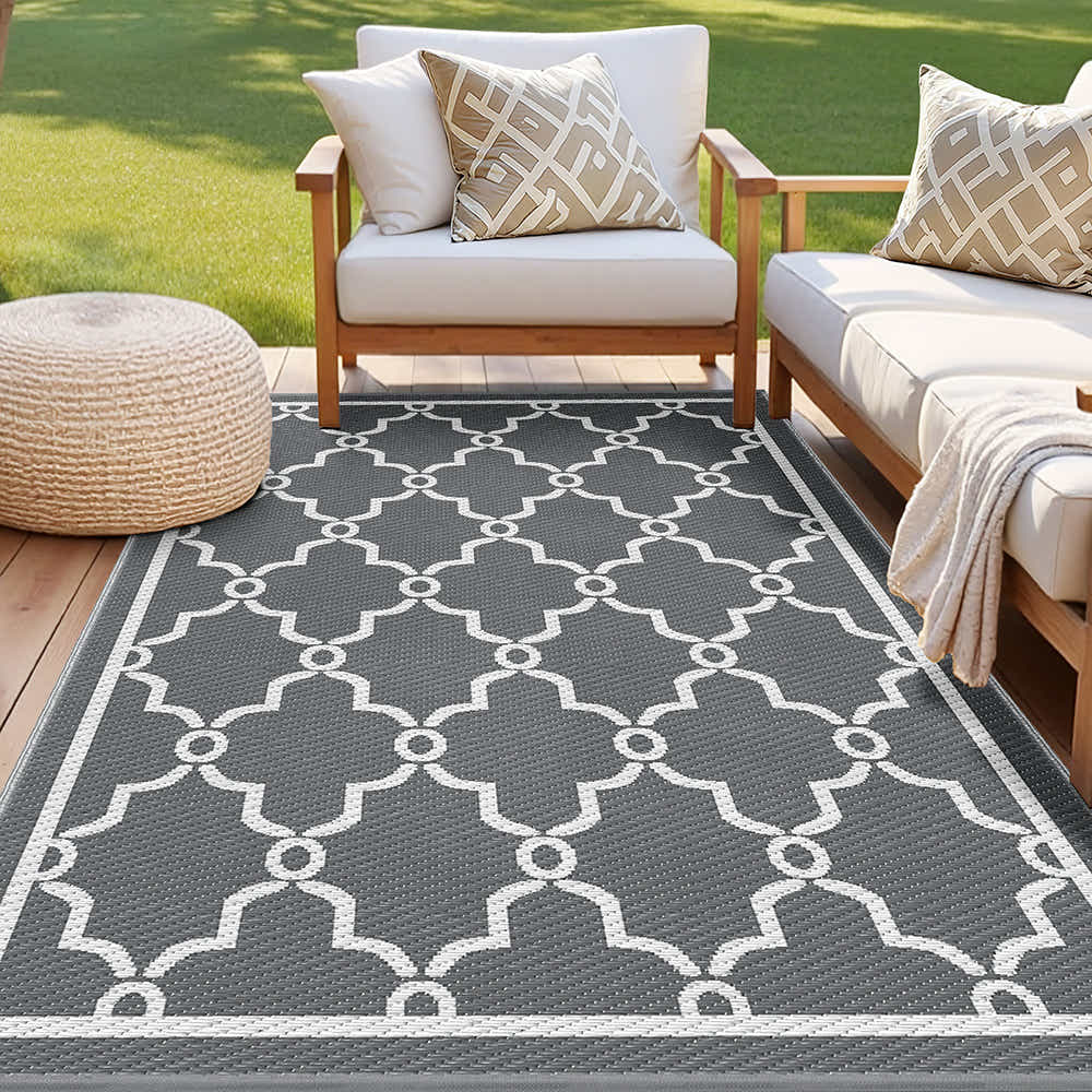 DS NA Gardeon Outdoor Rugs 152x244cm Large Carpet Reversible Area