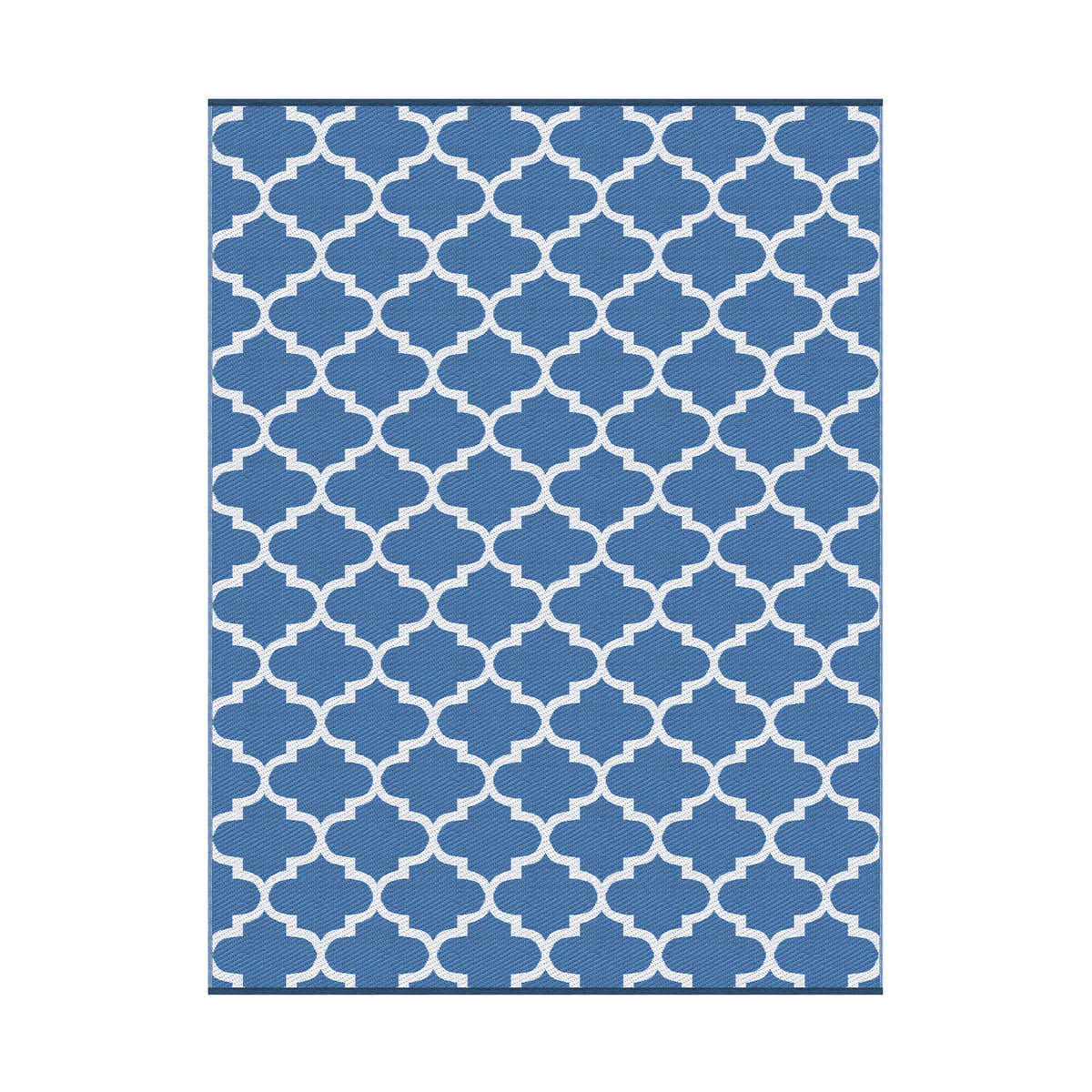 Gardeon Outdoor Rugs 274x366cm Large Carpet Reversible Area Mat Rug Blue