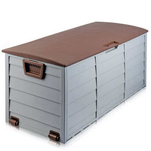 Outdoor Storage Box 290L - Brown