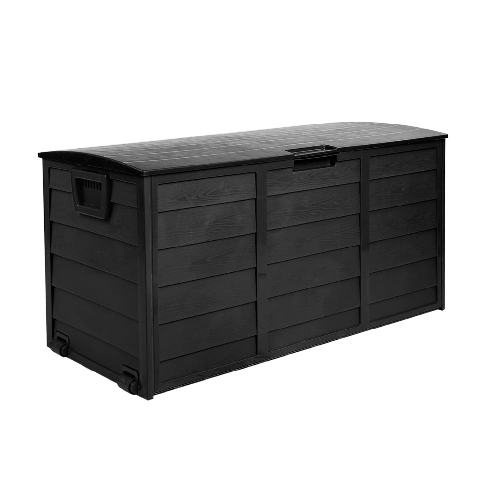 Outdoor Storage Box All Black 290L