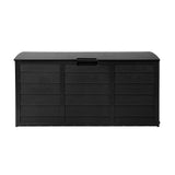 Outdoor Storage Box All Black 290L