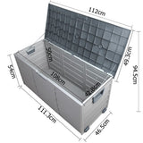 DS Outdoor Storage Box grey