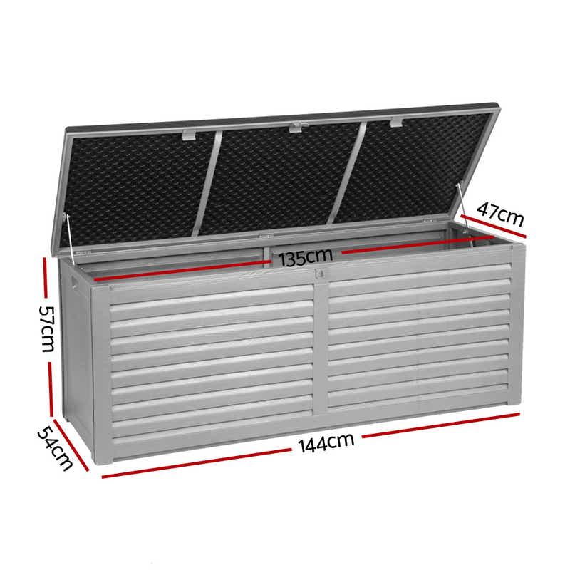 Outdoor Storage Box 390L - Grey