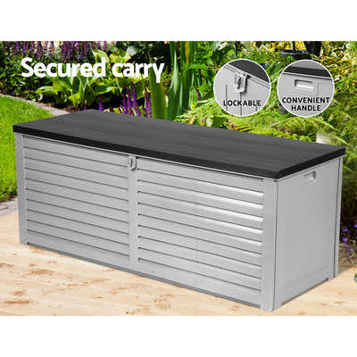 Outdoor Storage Box 390L - Grey