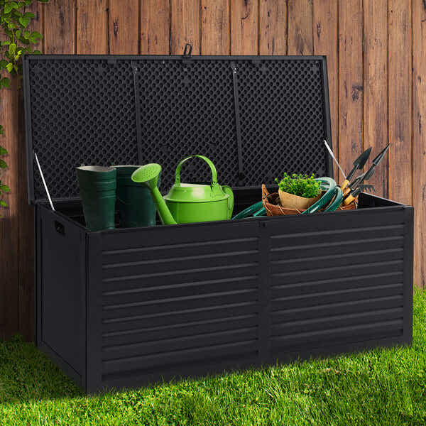 Outdoor Storage Box 490L - Black