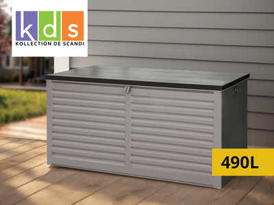 Outdoor Storage Box 490L - Grey