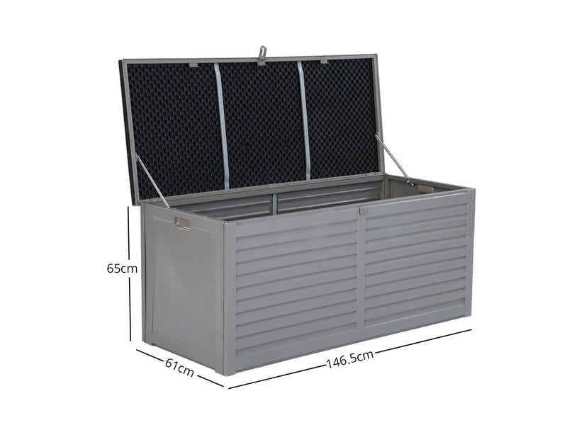 Outdoor Storage Box 490L - Grey