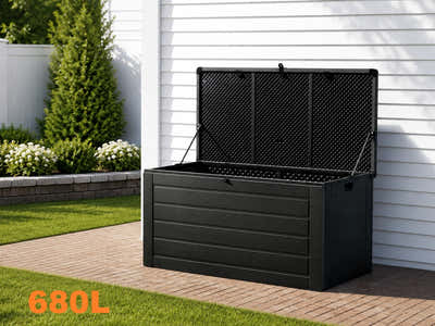 Outdoor Storage Box NT 680L Black
