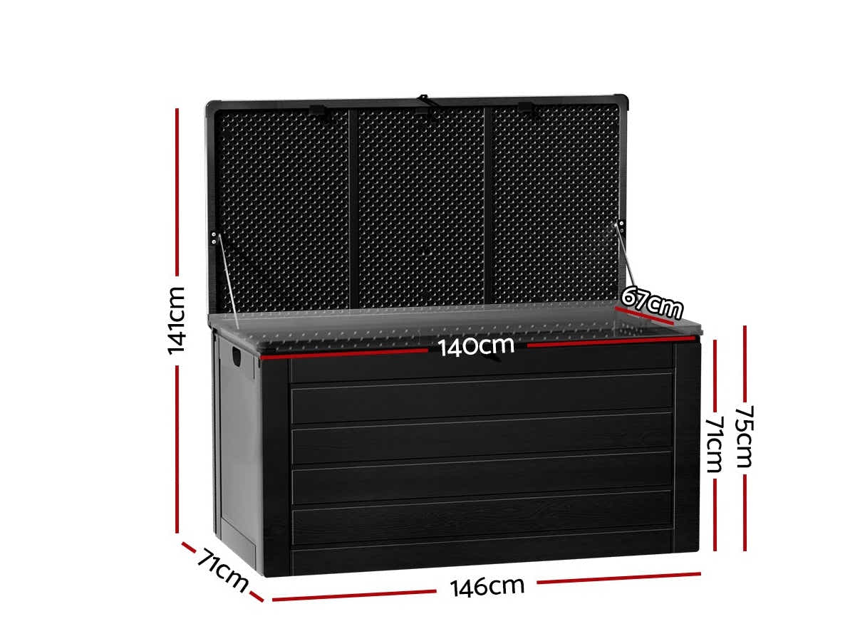 Outdoor Storage Box NT 680L Black