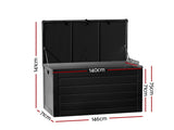 Outdoor Storage Box NT 680L Black