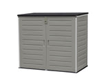 DS Outdoor Bin Storage Shed 1170L Grey
