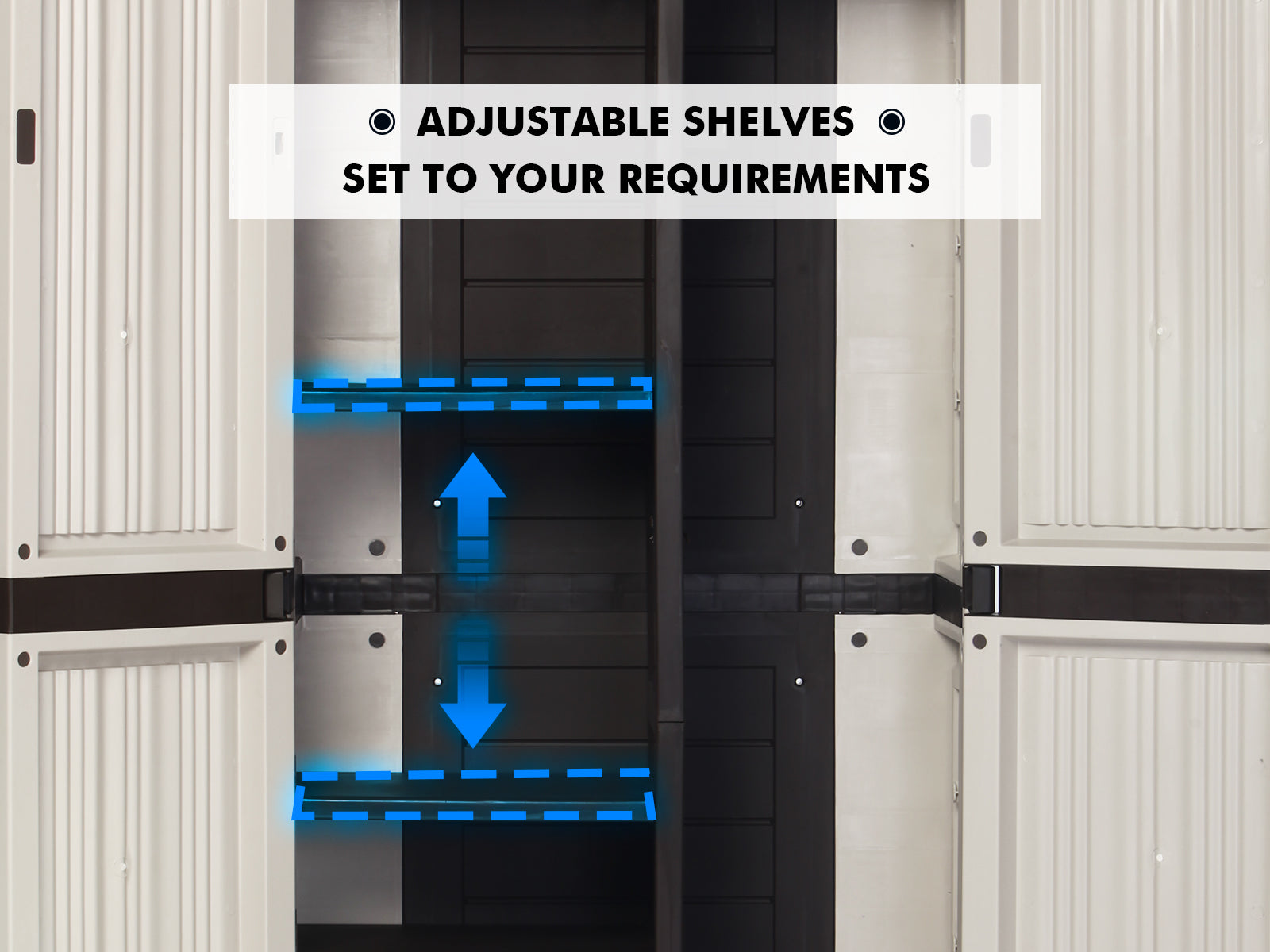 Full Outdoor Storage Cabinet