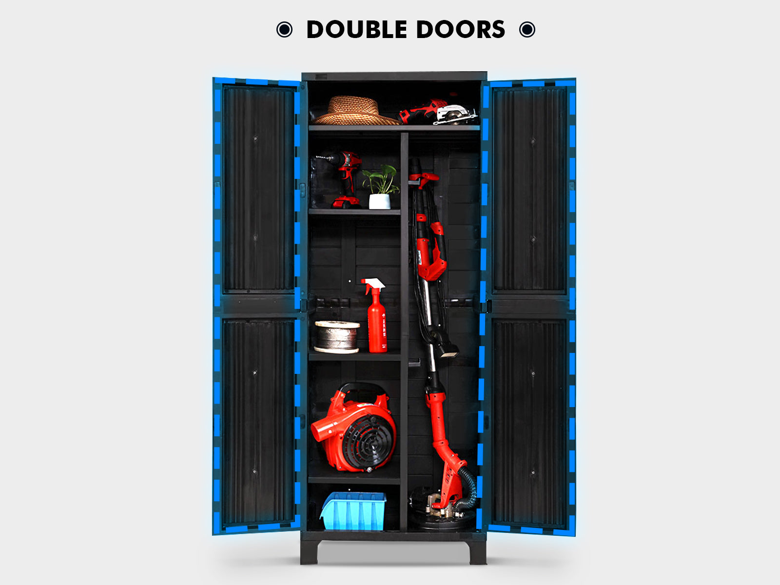Full Outdoor Storage Cabinet