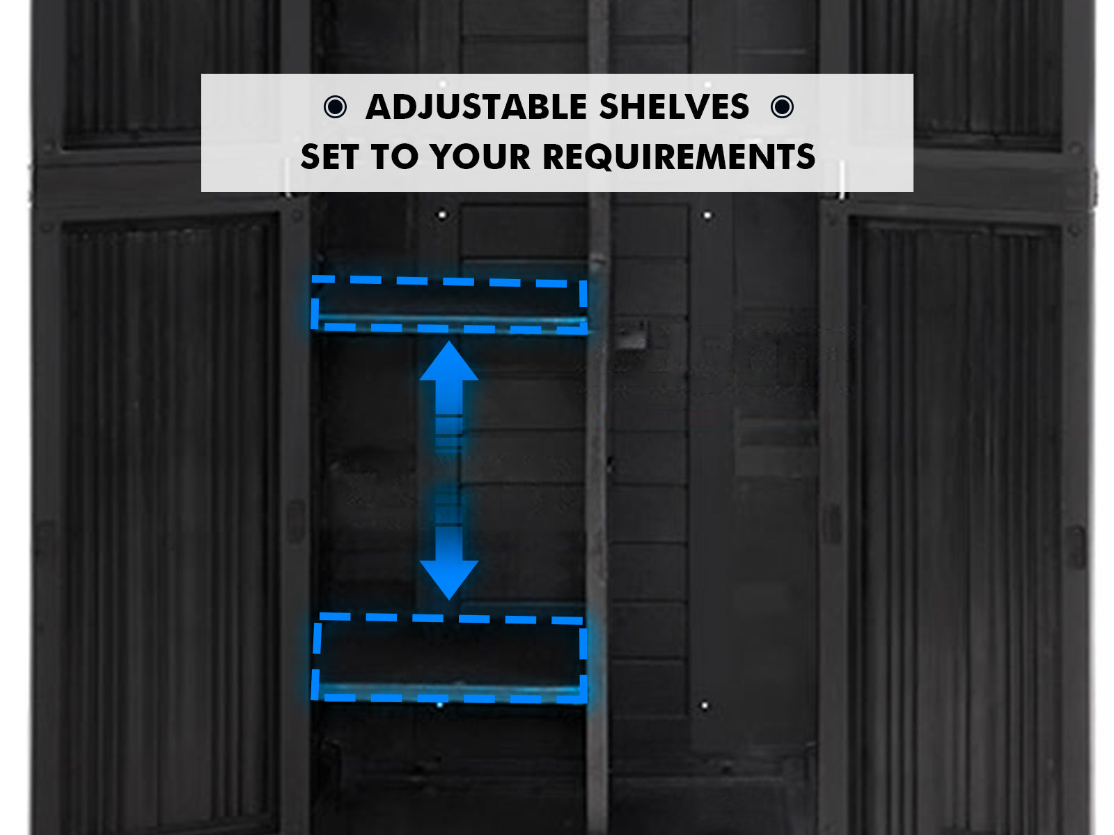 Full Outdoor Storage Cabinet
