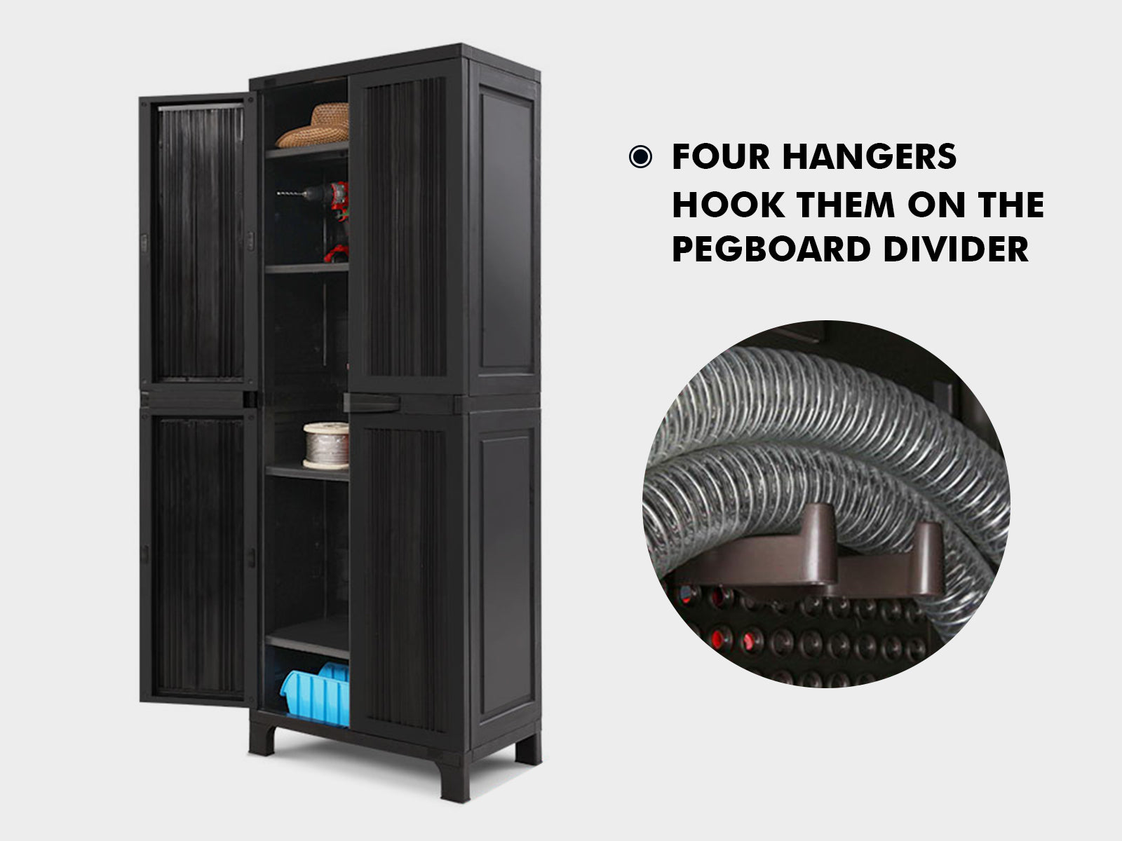 Full Outdoor Storage Cabinet