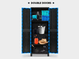 Full-Size Outdoor Storage Cabinet - Black