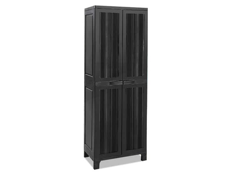 Full-Size Outdoor Storage Cabinet - Black