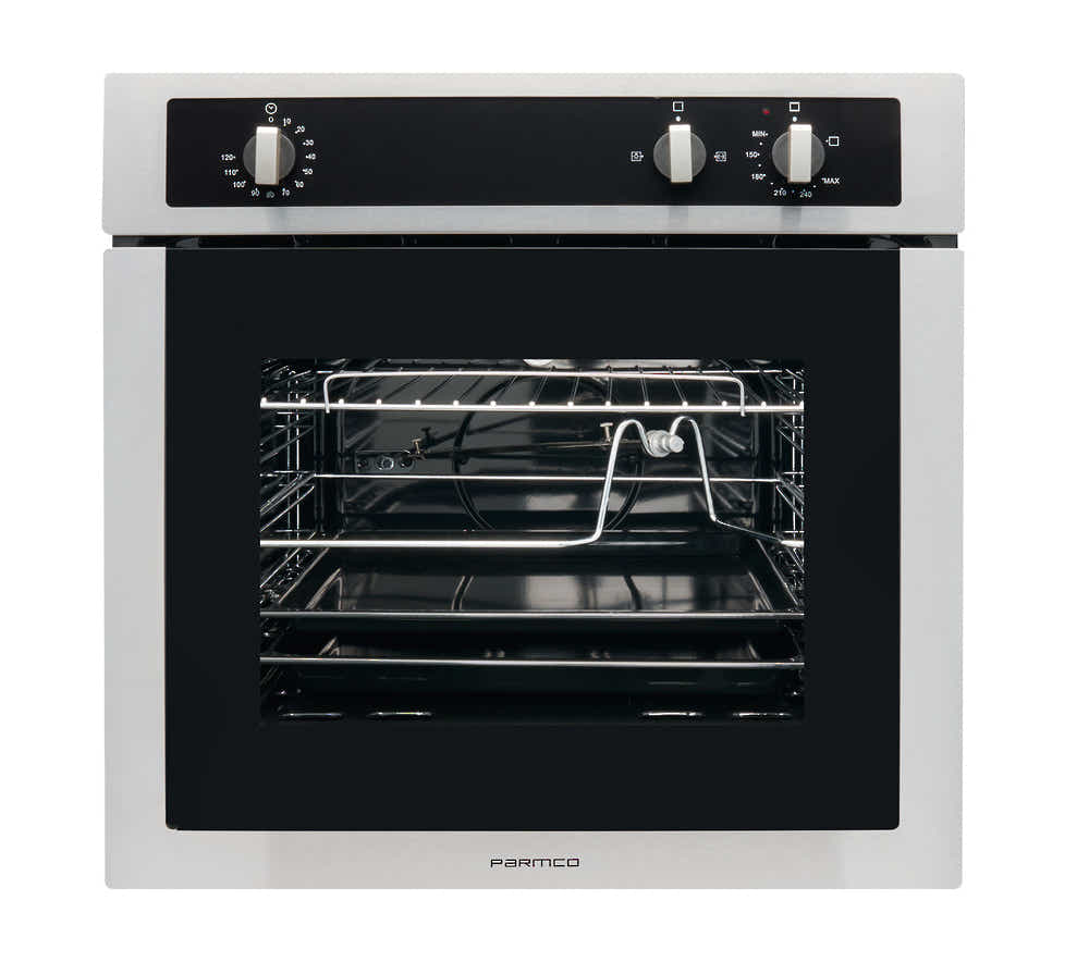 T Parmco OVEN 600MM STAINLESS FULL GAS 3FUNCTION 56L