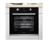 T Parmco OVEN SERIES1 600MM BLACK 10FUNCTION