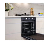 T Parmco OVEN SERIES1 600MM BLACK 10FUNCTION