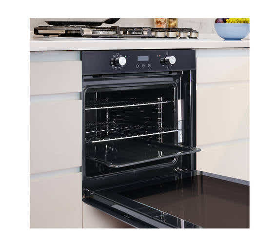 T Parmco OVEN SERIES1 600MM BLACK 10FUNCTION