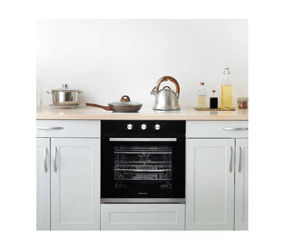 T Parmco OVEN SERIES1 600MM BLACK 5FUNCTION